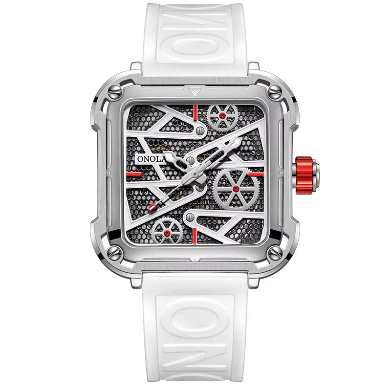 ONOLA Gearbox 3831 Men's Mechanical Skeleton Watch
