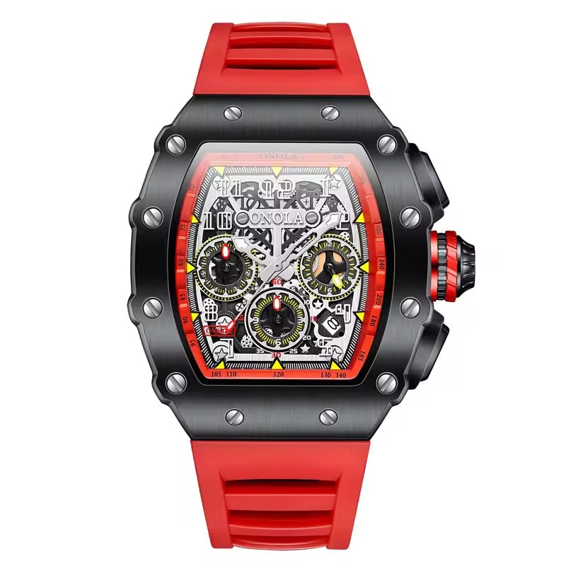 ONOLA Vantage 6826 Men's Skeleton Chronograph Sport Watch