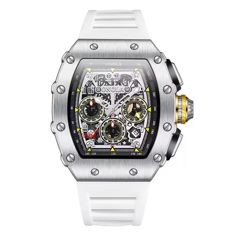 ONOLA Vantage 6826 Men's Skeleton Chronograph Sport Watch