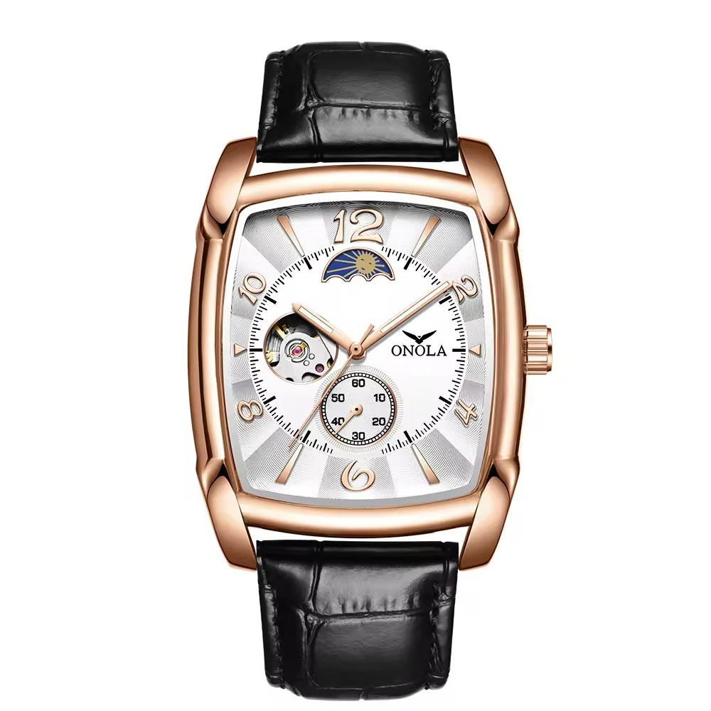 ONOLA Chancellor 6848 Men's Automatic Tonneau Watch
