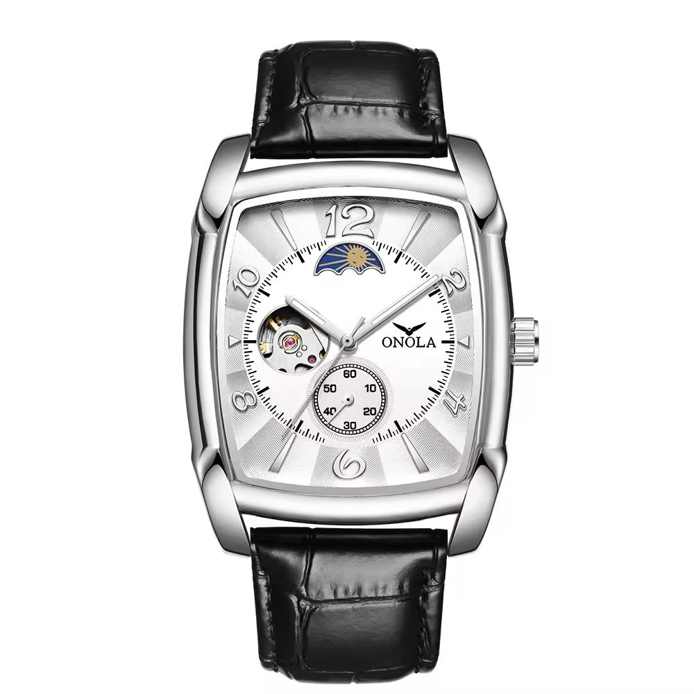 ONOLA Chancellor 6848 Men's Automatic Tonneau Watch