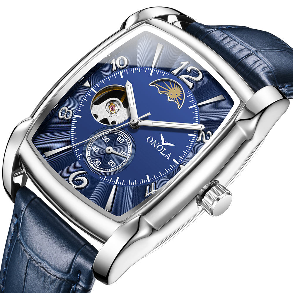 ONOLA Chancellor 6848 Men's Automatic Tonneau Watch