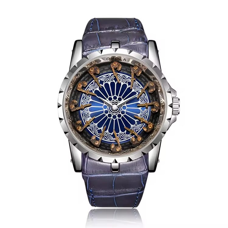 ONOLA Reaper 2020 Men's Skull-Motif Quartz Watch