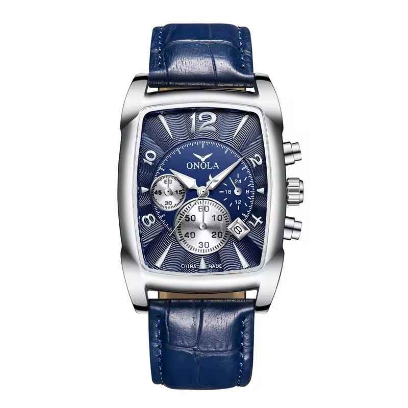 ONOLA Cognac 6818 Men's Chronograph-Style Watch