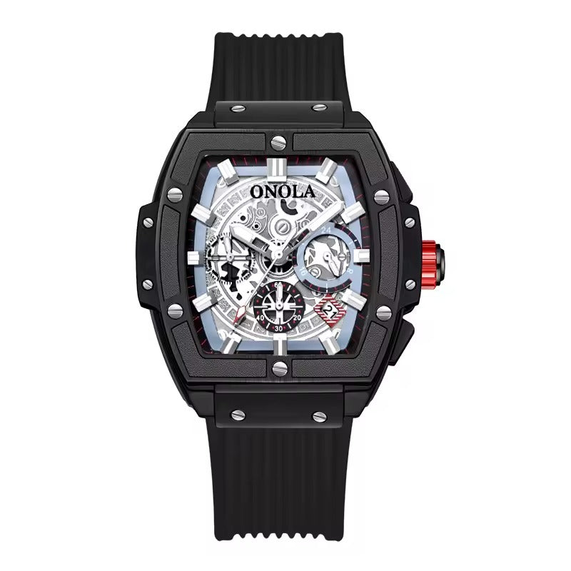 ONOLA Voltage 6825B Men's Skeleton Chronograph Sport Watch