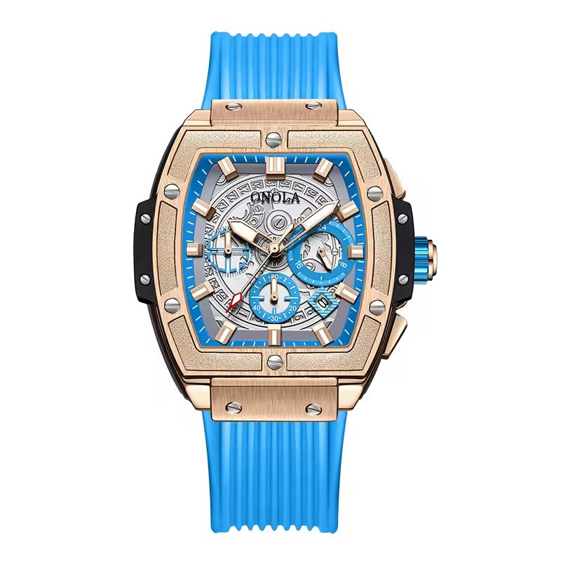 ONOLA Voltage 6825B Men's Skeleton Chronograph Sport Watch