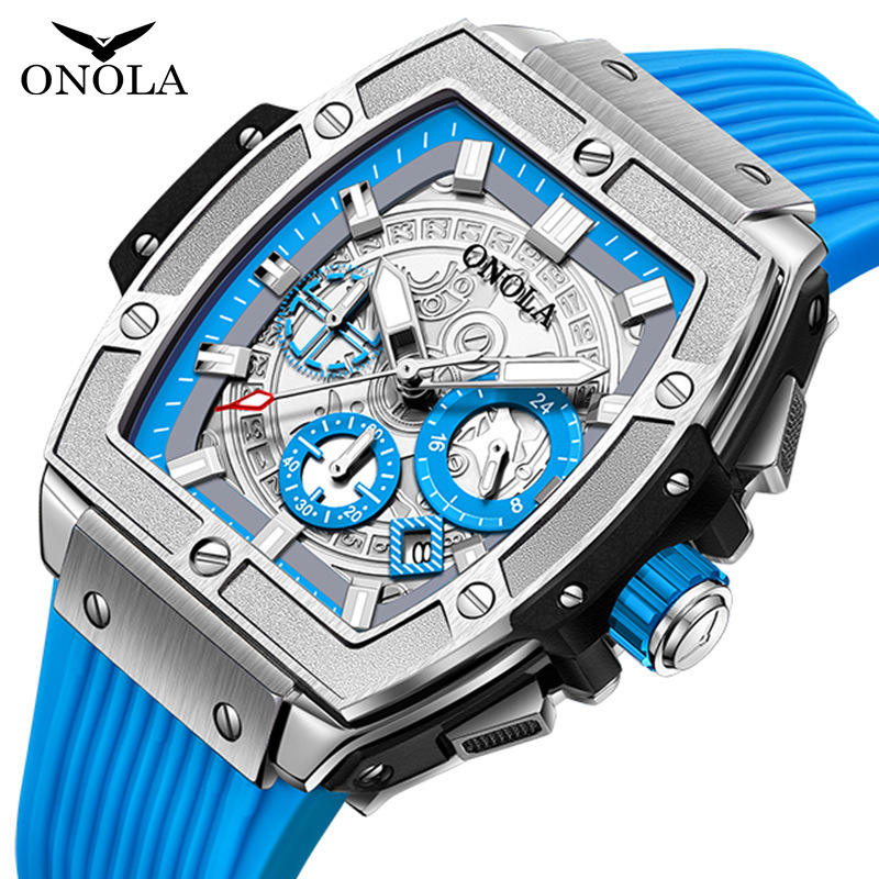 ONOLA Voltage 6825B Men's Skeleton Chronograph Sport Watch