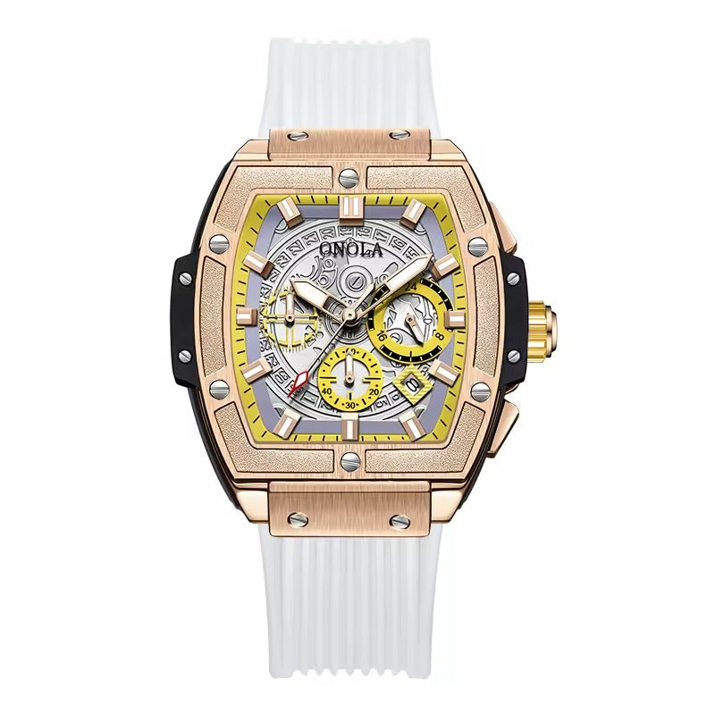 ONOLA Voltage 6825B Men's Skeleton Chronograph Sport Watch