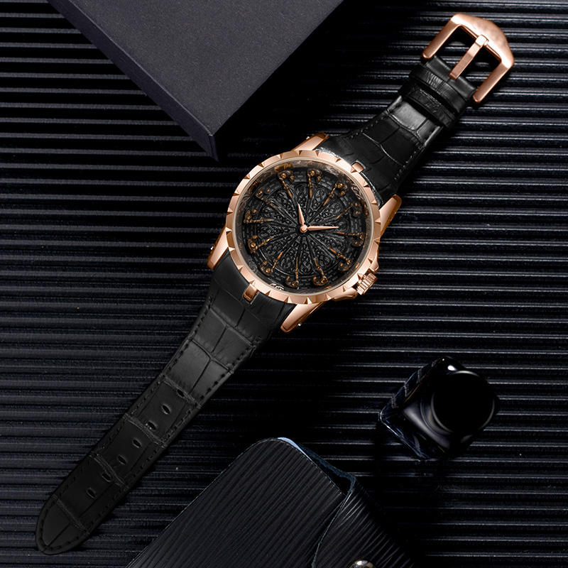 ONOLA Reaper 2020 Men's Skull-Motif Quartz Watch