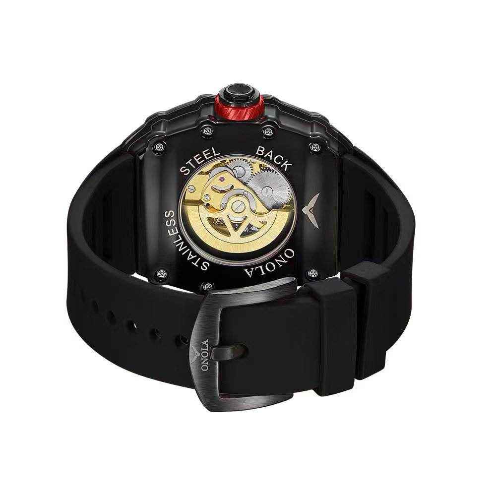 ONOLA Alabaster 3829 Men's Skeleton Watch