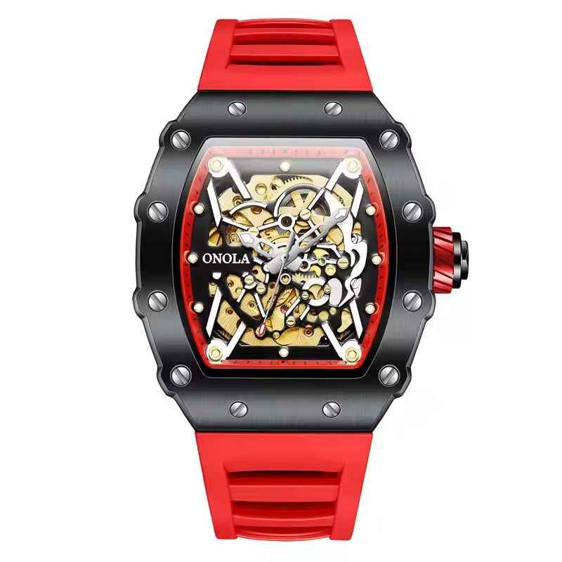 ONOLA Alabaster 3829 Men's Skeleton Watch
