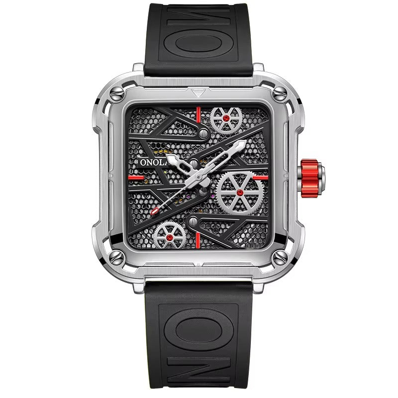 ONOLA Gearbox 3831 Men's Mechanical Skeleton Watch
