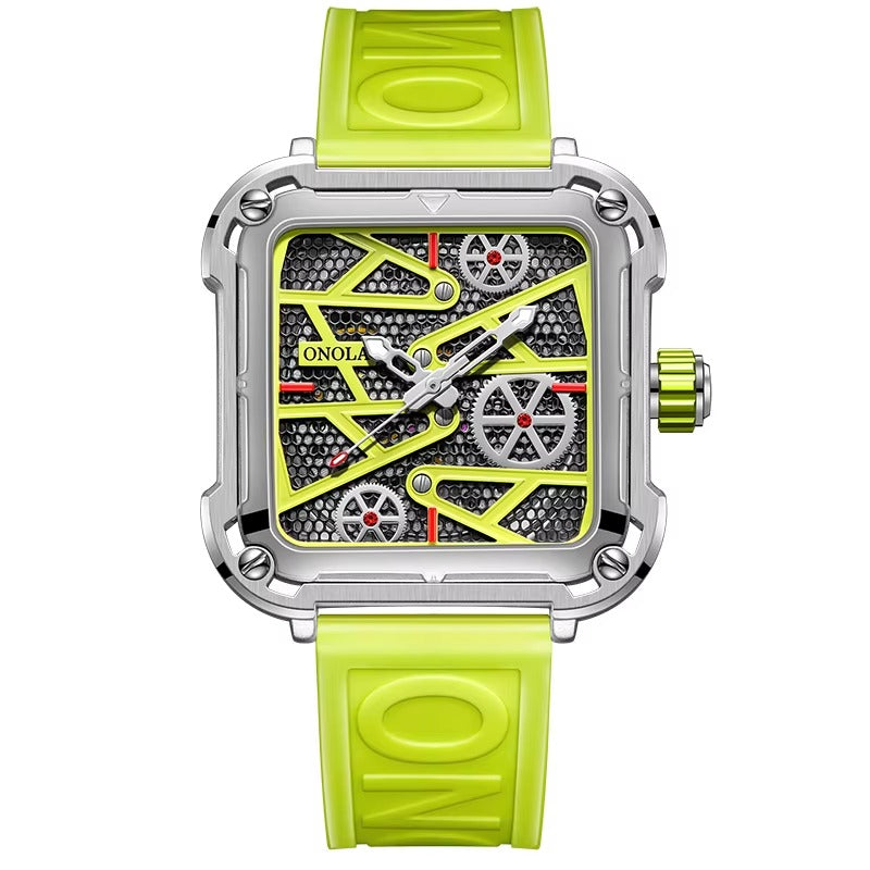 ONOLA Gearbox 3831 Men's Mechanical Skeleton Watch