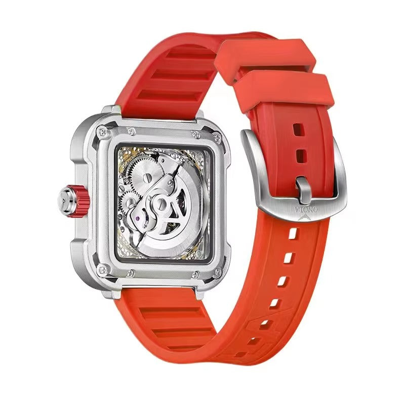 ONOLA Gearbox 3831 Men's Mechanical Skeleton Watch