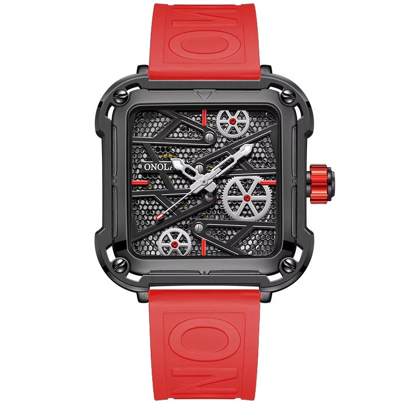 ONOLA Gearbox 3831 Men's Mechanical Skeleton Watch