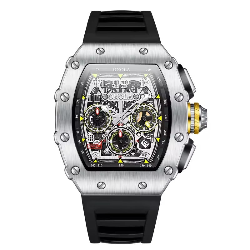 ONOLA Vantage 6826 Men's Skeleton Chronograph Sport Watch