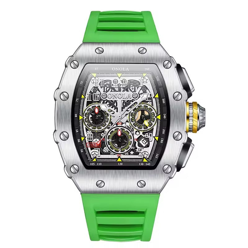 ONOLA Vantage 6826 Men's Skeleton Chronograph Sport Watch