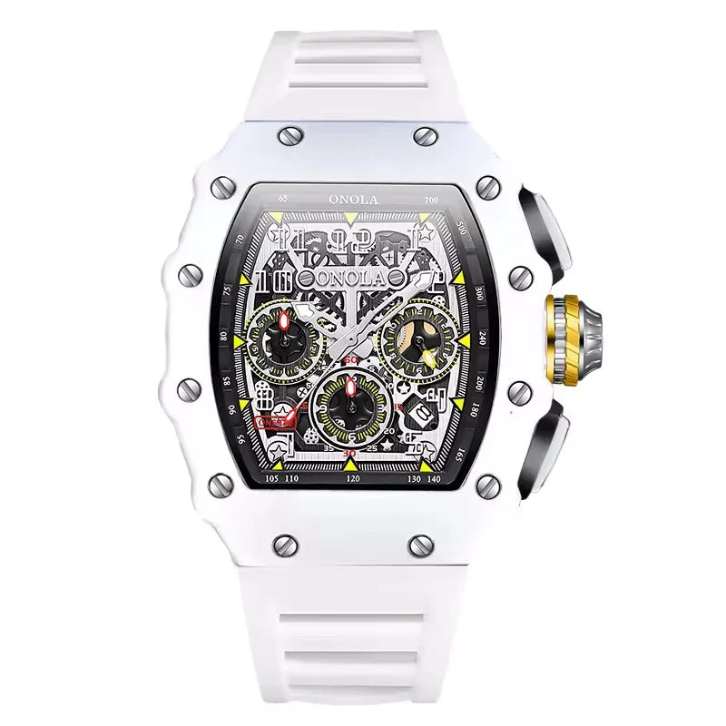 ONOLA Vantage 6826 Men's Skeleton Chronograph Sport Watch