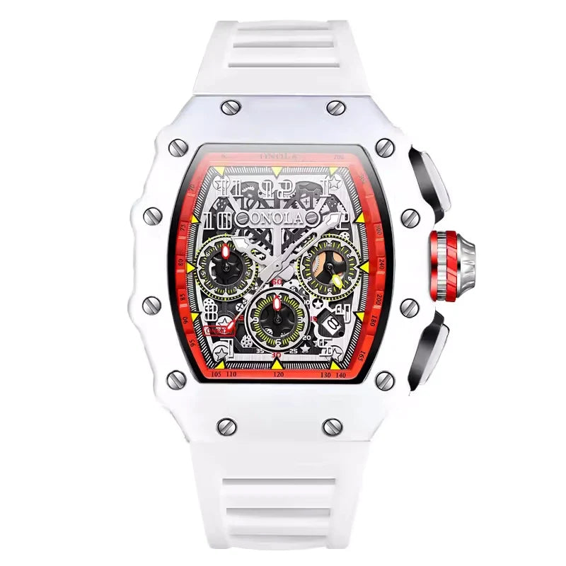 ONOLA Vantage 6826 Men's Skeleton Chronograph Sport Watch