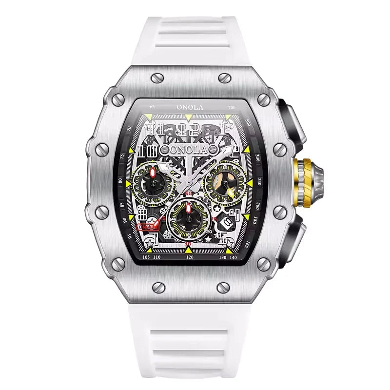 ONOLA Vantage 6826 Men's Skeleton Chronograph Sport Watch