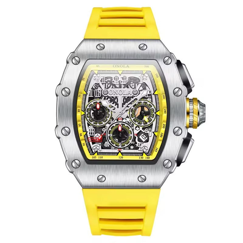 ONOLA Vantage 6826 Men's Skeleton Chronograph Sport Watch